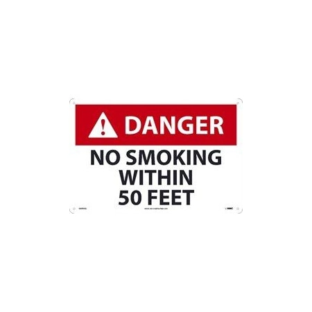 Nmc NO SMOKING WITHIN 50 FEET,  D693AG